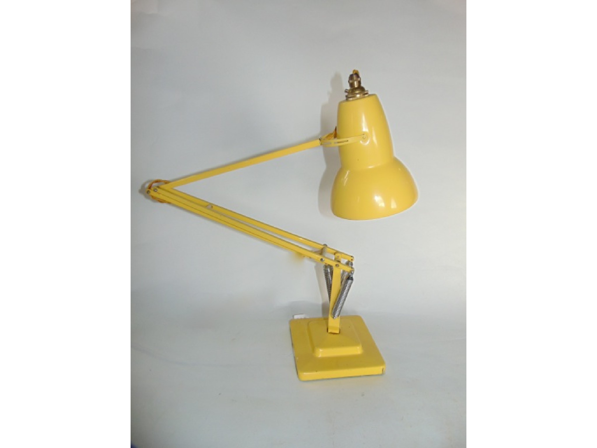 Appraisal: A th century angle poise desk lamp marked Made in