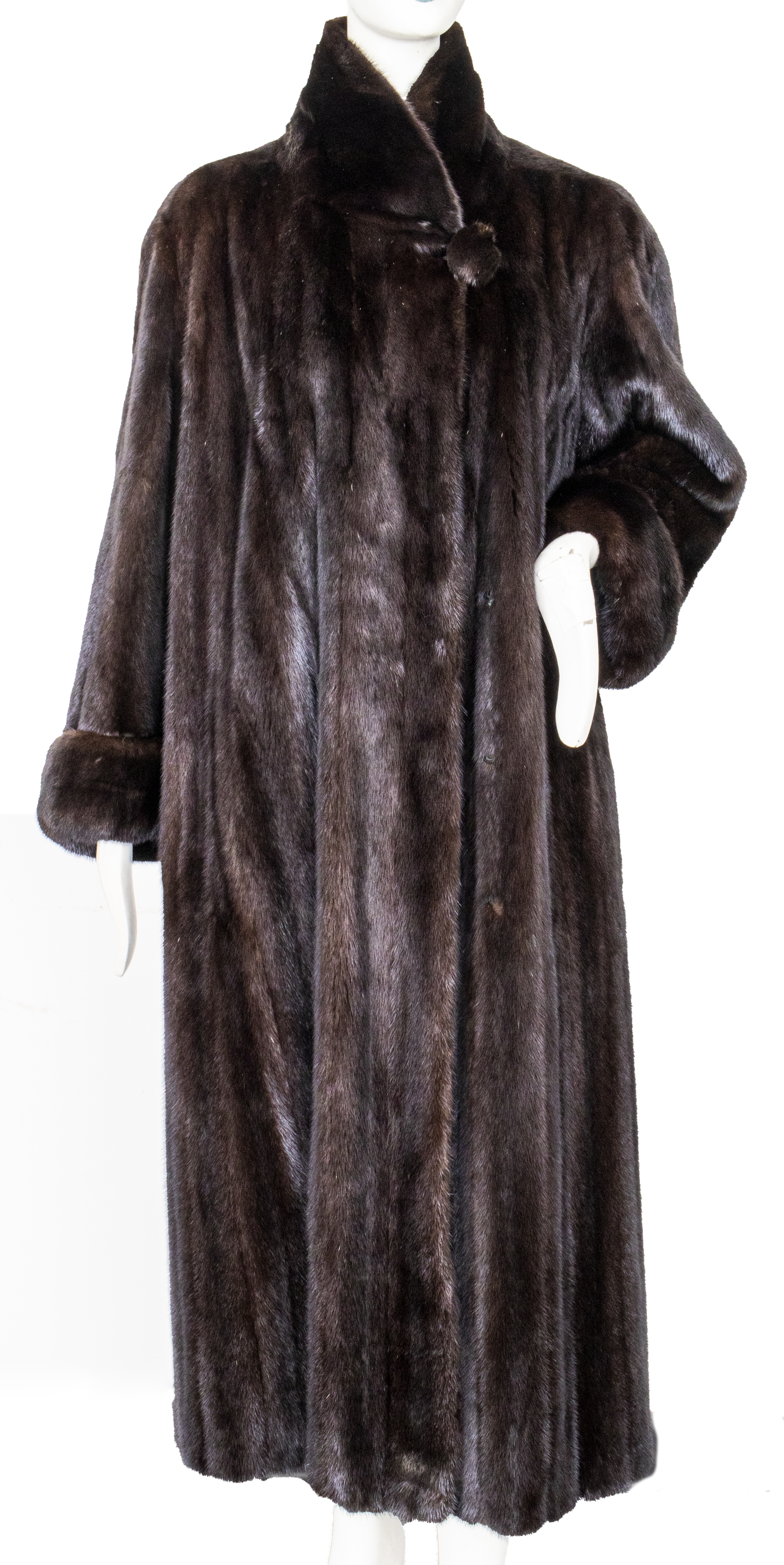 Appraisal: G MICHAEL HENNESSY MINK FUR COAT G Michael Hennessy Design