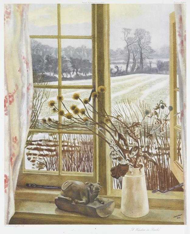 Appraisal: JOHN NORTHCOTE NASH CBE RA - A WINDOW IN BUCKS