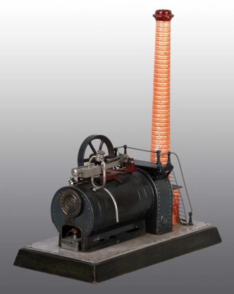 Appraisal: Bing No Overtype Stationary Steam Toy Description The engine was