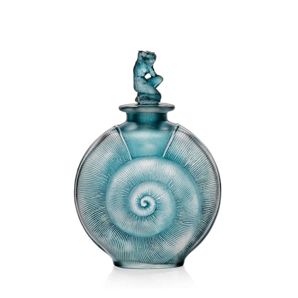 Appraisal: REN LALIQUE FRENCH - AMPHITRITE SCENT BOTTLE NO designed clear