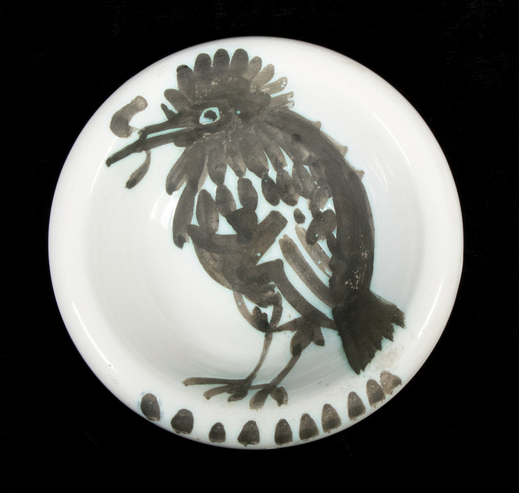 Appraisal: PABLO PICASSO SPAIN FRANCE - ART POTTERY Oiseau au Ver