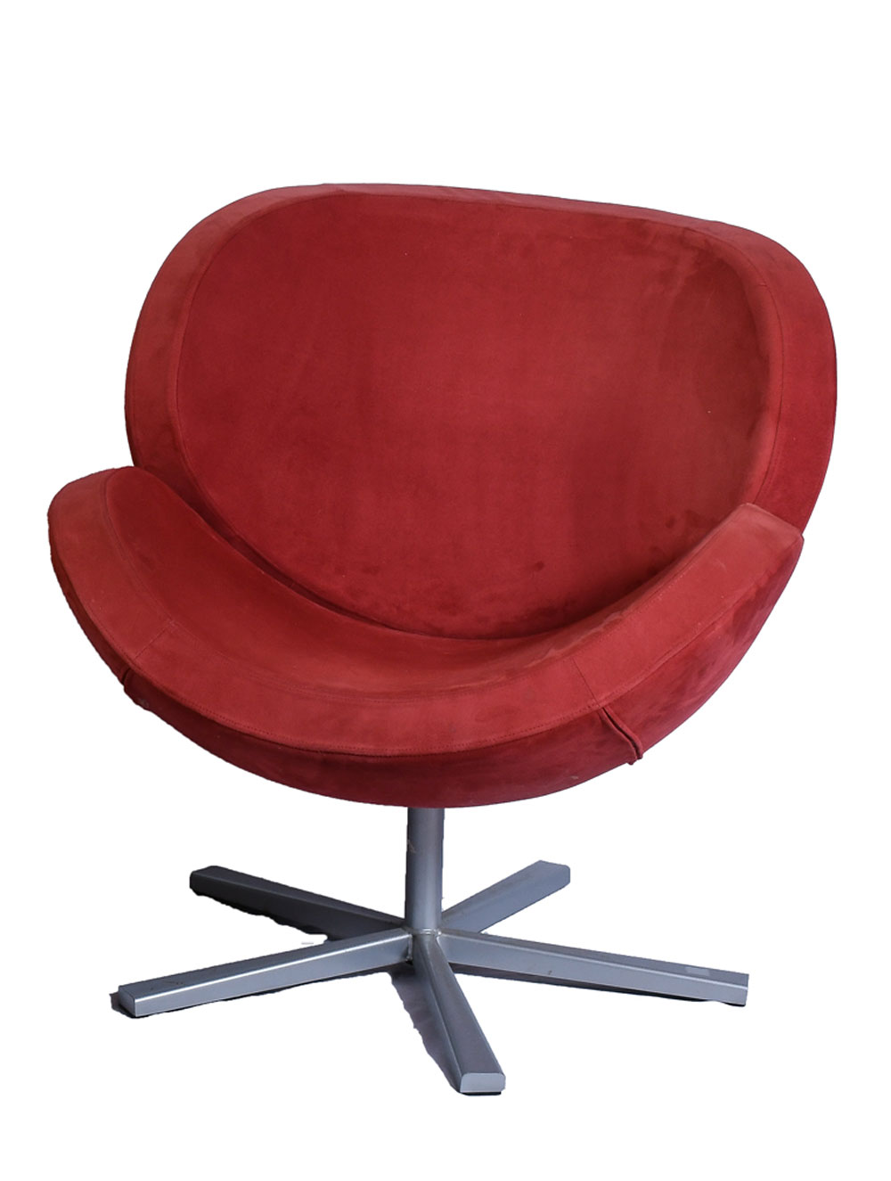 Appraisal: VERNER PANTON STYLE LOUNGE CHAIR Mid-century modern lounge chair in