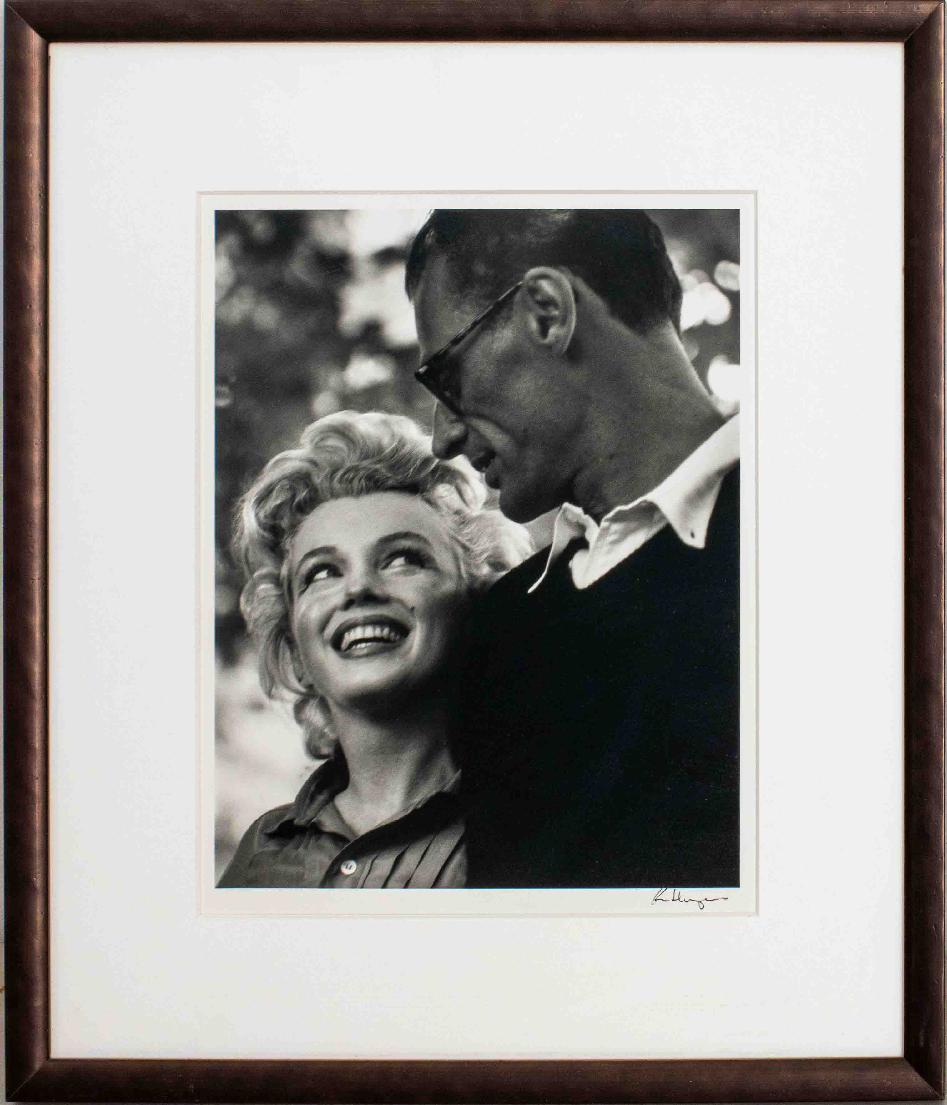 Appraisal: KEN HEYMAN MARILYN MONROE ARTHUR MILLER PHOTO Ken Heyman American