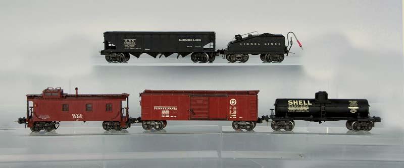 Appraisal: -Piece Lionel Scale Train Set Description Includes scale tender Shell