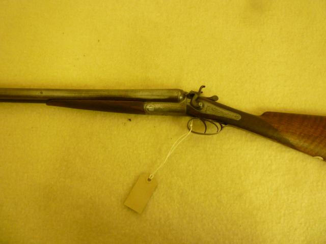 Appraisal: A BORE DOUBLE BARRELLED SHOTGUN by E Anson Co Birmingham