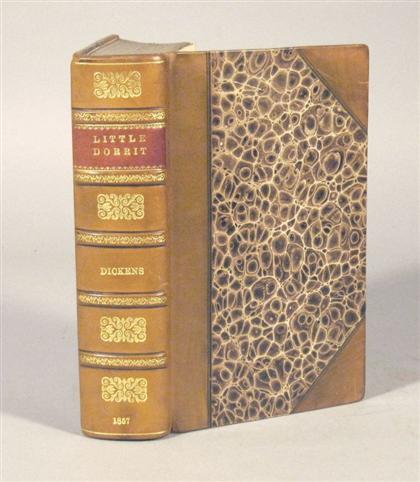 Appraisal: vol Dickens Charles Little Dorrit London Bradbury and Evans First