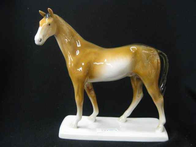 Appraisal: Royal Dux Porcelain Figurine of a Horse '' excellent