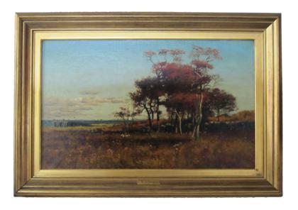 Appraisal: William Starbuck Macy - autumn landscape