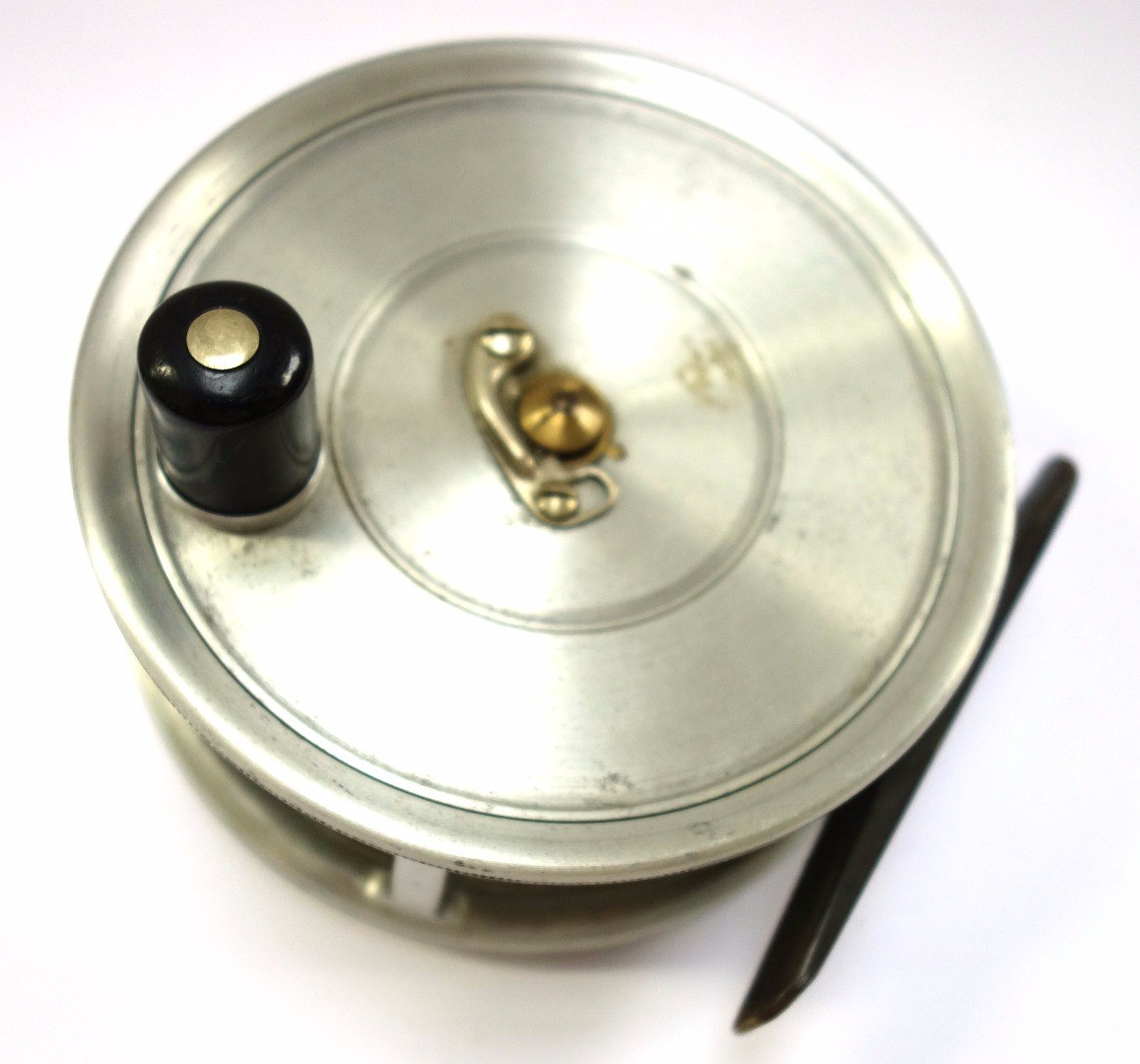 Appraisal: A Hardy Uniqua inch fly reel duplicted mark with ebonite