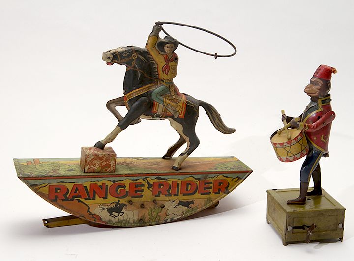 Appraisal: Antique Toys Exclusive on Bidsquare Two windup toys not working