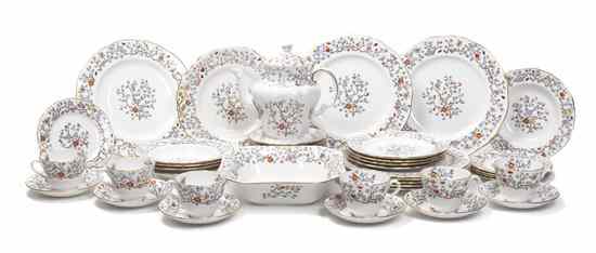 Appraisal: A Spode Porcelain Partial Dinner Service in the Shanghai Pattern