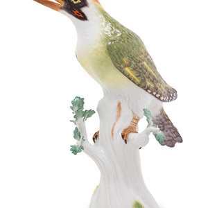 Appraisal: A Meissen Porcelain Bird Figure th Century bearing crossed swords