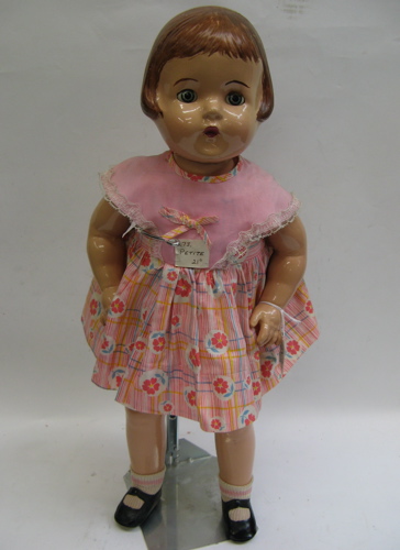 Appraisal: AMERICAN CHARACTER PETITE ALL COMPOSITION GIRL DOLL in C Molded