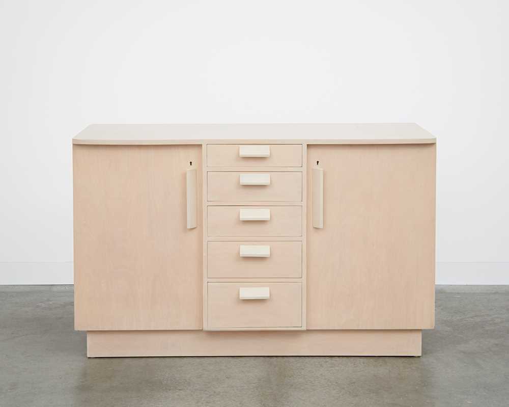 Appraisal: GERALD SUMMERS BRITISH - FOR MAKERS OF SIMPLE FURNITURE SIDEBOARD