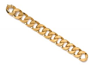 Appraisal: An Karat Yellow Gold Curb Link Bracelet Verdura dwts An