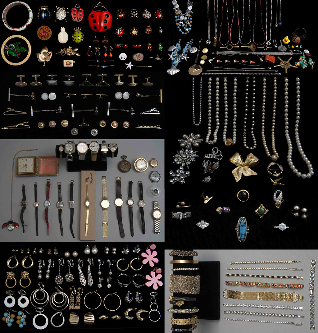 Appraisal: LARGE ASSORTMENT OF COSTUME JEWELRY Second Half th CenturyIncluding six