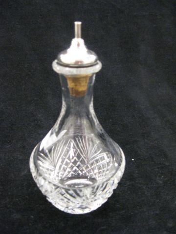 Appraisal: Hawkes Cut Glass Bitters Bottle signed