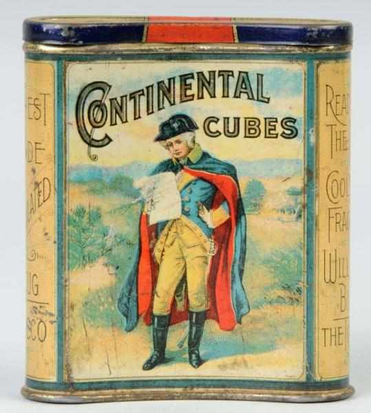 Appraisal: Continental Cubes Tobacco Tin Description Nice graphics and color Condition