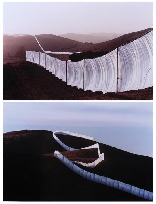 Appraisal: CHRISTO American b RUNNING FENCES SONOMA AND MARIN COUNTIES CALIFORNIA