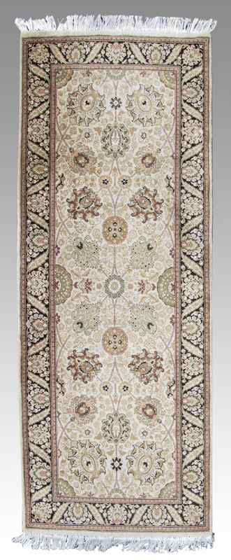 Appraisal: MODERN SINO CHINESE PERSIAN HAND KNOTTED WOOL RUG ' ''