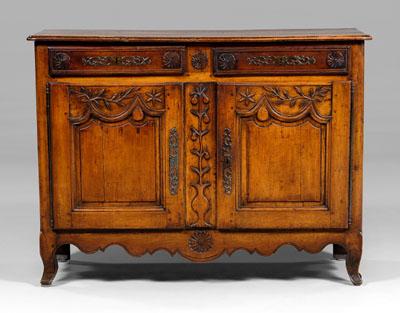 Appraisal: Very fine Provincial Louis XV server rich mellow patination two