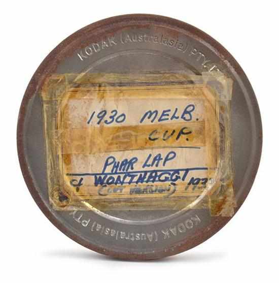 Appraisal: A RARE MM COPY OF FOOTAGE OF PHAR LAP AND