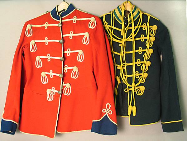 Appraisal: A lot of two British other ranks yeomanry jackets Comprising