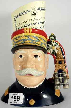 Appraisal: Royal Doulton Large Character Jug General Marshal Joffre D Limited