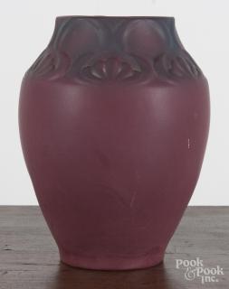 Appraisal: Large Van Briggle pottery vase '' h