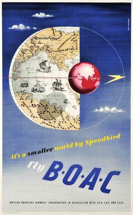 Appraisal: PICK Beverly Fly BOAC it's a smaller world by Speedbird