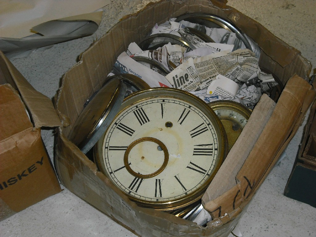 Appraisal: Two boxes of mainly French glazed bezels