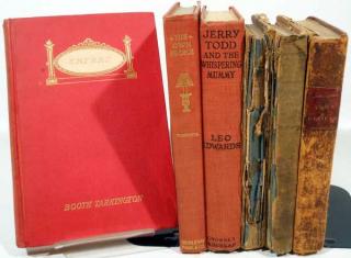 Appraisal: V Tarkington Edwards ANTIQUE ESTATE BOOKS Richelieu France Richardson New