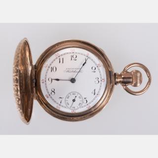 Appraisal: A Waltham kt Yellow Gold-Filled Pocket Watch th Century Weight