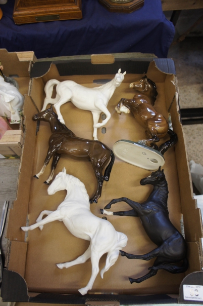 Appraisal: A collection of various Royal Doulton and Beswick horses including