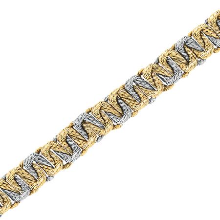 Appraisal: Two-Color Gold Bracelet Cartier Estimate -