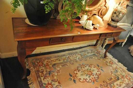 Appraisal: A FRENCH STYLE HALL TABLE