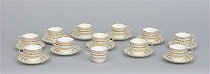 Appraisal: Copeland China Demitasse Set Fine porcelain demitasse set of eleven