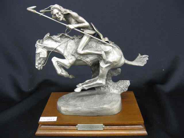 Appraisal: Hudson Indian Sculpture ''The Cheyenne''by Donald Polland from spirit of