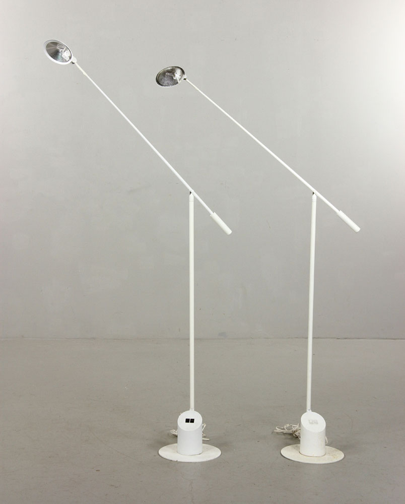 Appraisal: - Pr Sonneman for Kovacs Floor Lamps Pair of Robert