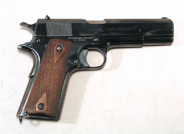 Appraisal: A Colt Model commercial semi-automatic pistol Serial no C for