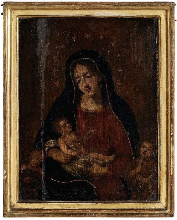 Appraisal: Italian School th century or earlier Madonna with Christ Child