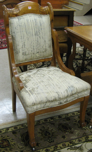 Appraisal: PAIR OF SIDE CHAIRS American early th century with hardwood