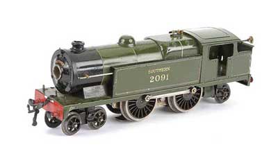 Appraisal: Hornby O Gauge E Tank Loco Southern green No v