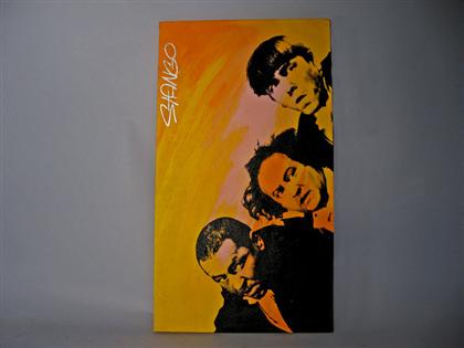 Appraisal: John Stango The Three Stooges th c Signed upper left