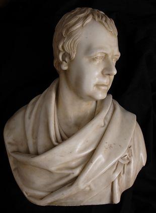 Appraisal: AFTER SIR FRANCIS CHANTREY BRITISH - BUST OF SIR WALTER