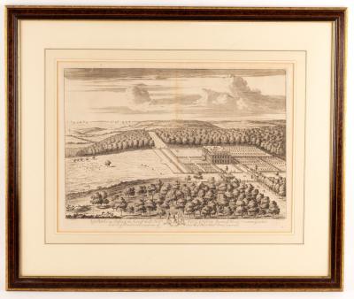 Appraisal: L Knyff after J Kip Uppark Sussex Stansted Sussex engravings