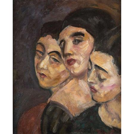 Appraisal: Morgan Russell American - Three Figures circa - Estimate -