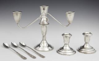 Appraisal: Group of Six Pieces of Sterling consisting of a w