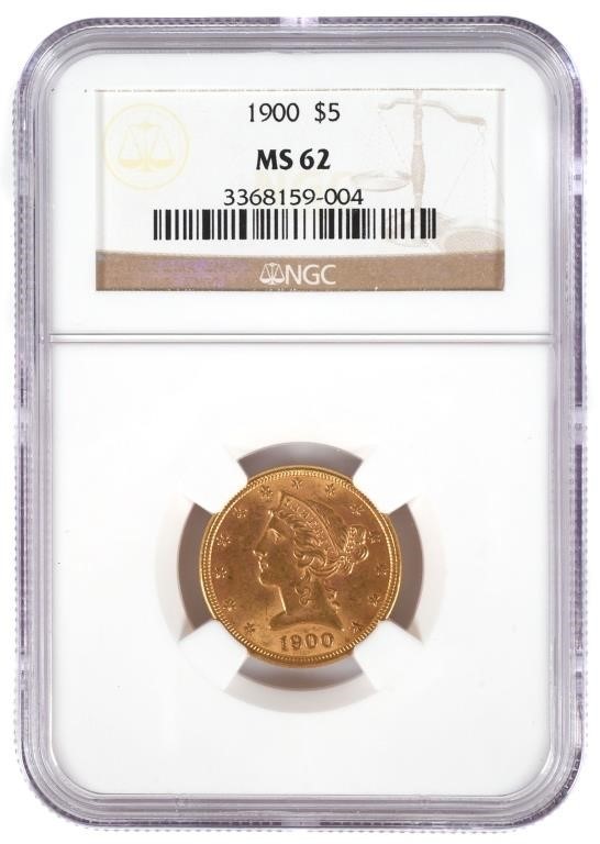 Appraisal: US HALF EAGLE GOLD COIN NGC MS NGC MS US